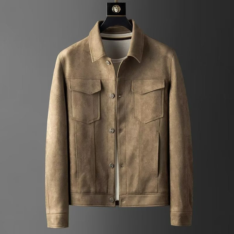 R&B | Klassische Wildlederjacke für Männer