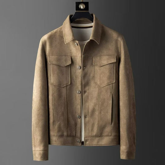 R&B | Klassische Wildlederjacke für Männer
