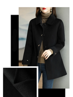 R&B | Damen Klassischer Petite Trenchcoat Mit Spitzem Kragen