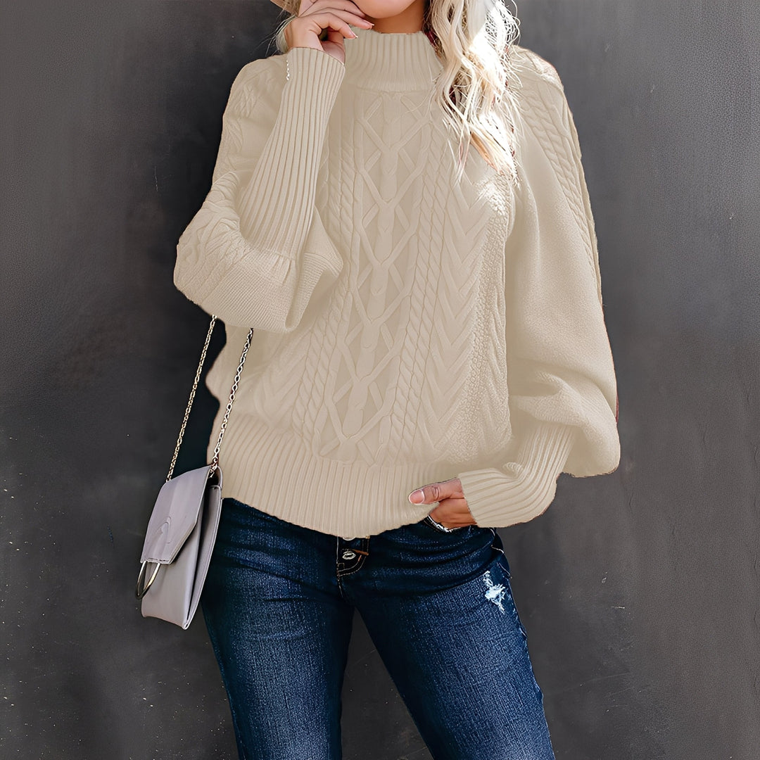 R&B | Eleganter, Lässiger Damen-Rollkragenpullover
