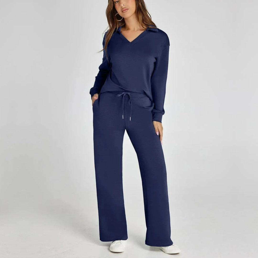 R&B | Damen Loungewear Satz mit Weiten Hosen