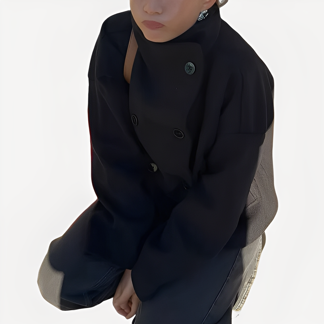 R&B | Schicke Damenwolljacke mit einem Knopf