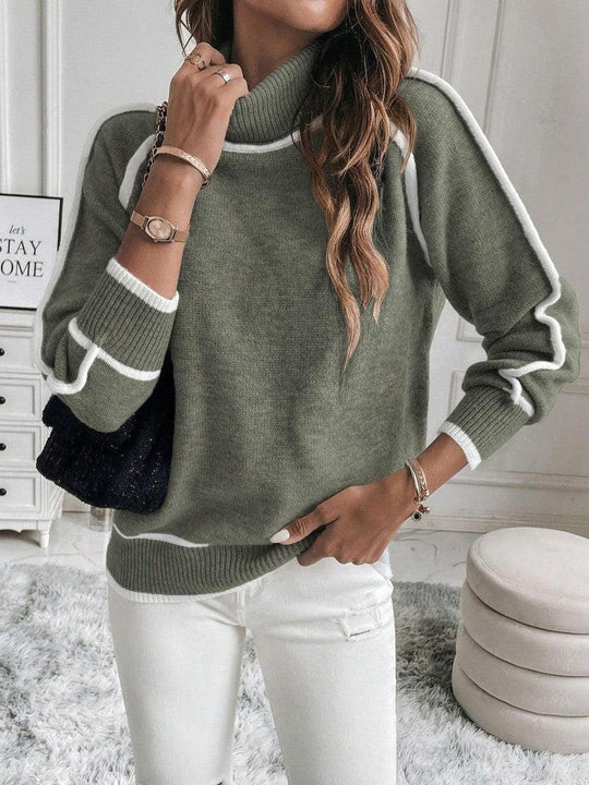 R&B | Rollkragenpullover Eleganter Moderner Stil Ideal für den Winter