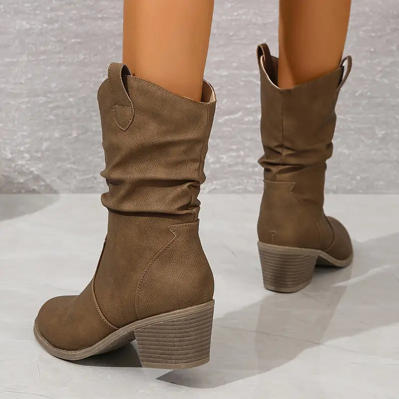 R&B | Western Halbhohe Stiefel