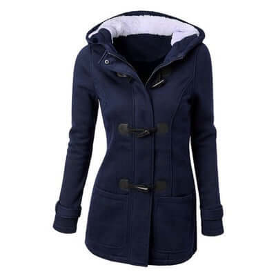 R&B | Damen Gemütliche Fleece Kapuzenjacke