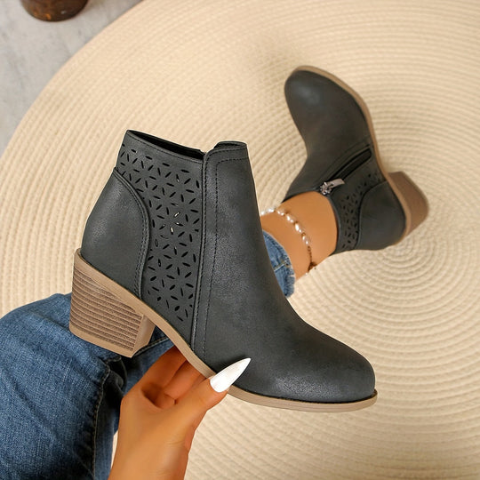 Damen-Stiefeletten aus Leder, orthopädisch & komfortabel R&B R&B