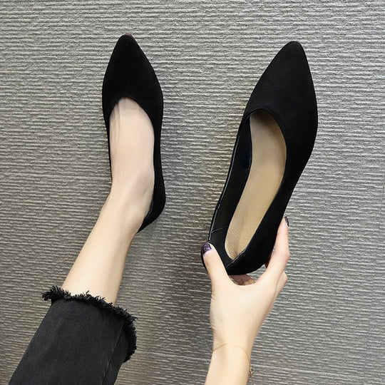 Damen elegante spitze Ballerinas R&B