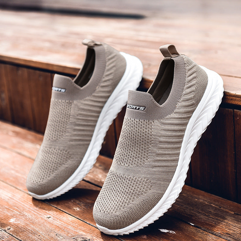 Damen Stretch-Sneakers mit atmungsaktiver Strickoberfläche R&B
