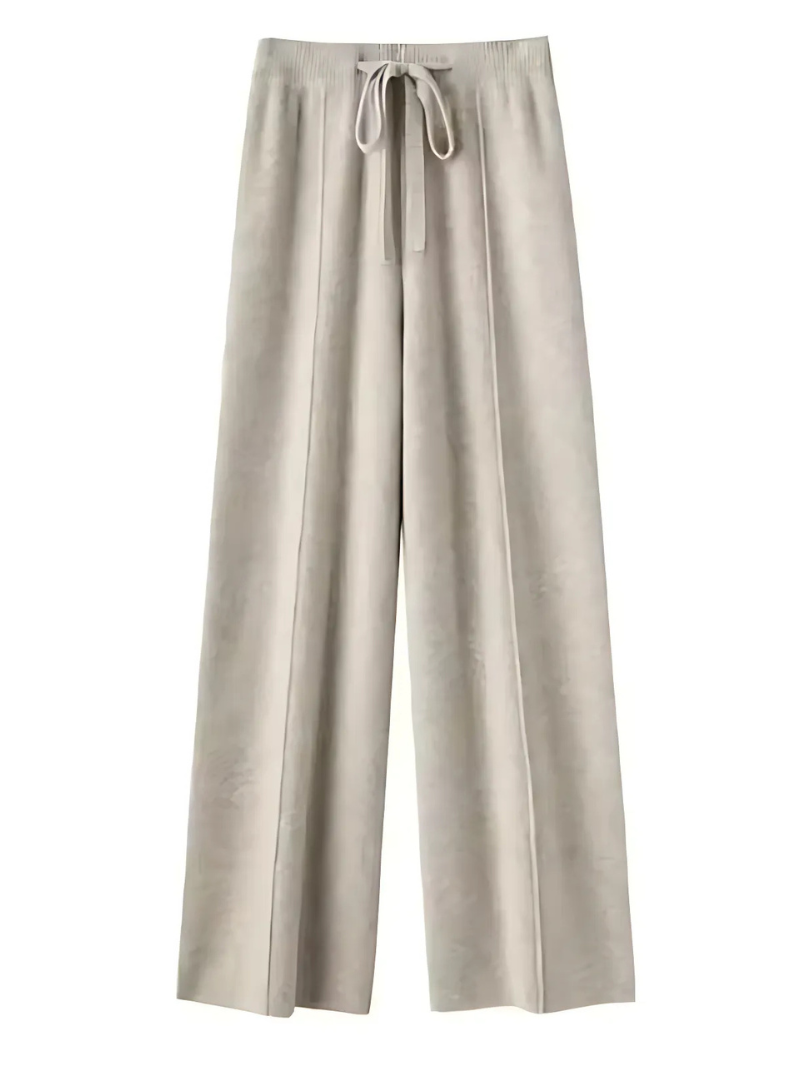 R&B | Die Strickhose mit Weitem Bein für Stilvolle Gemütlichkeit