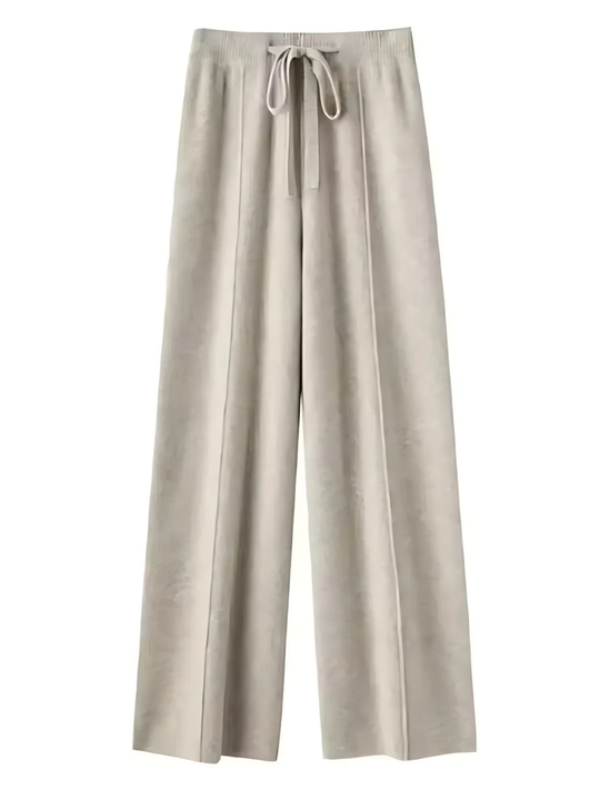 R&B | Die Strickhose mit Weitem Bein für Stilvolle Gemütlichkeit