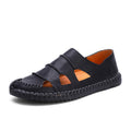 Damen Luftige Leder-Sandalen mit verstellbarem Riemen R&B