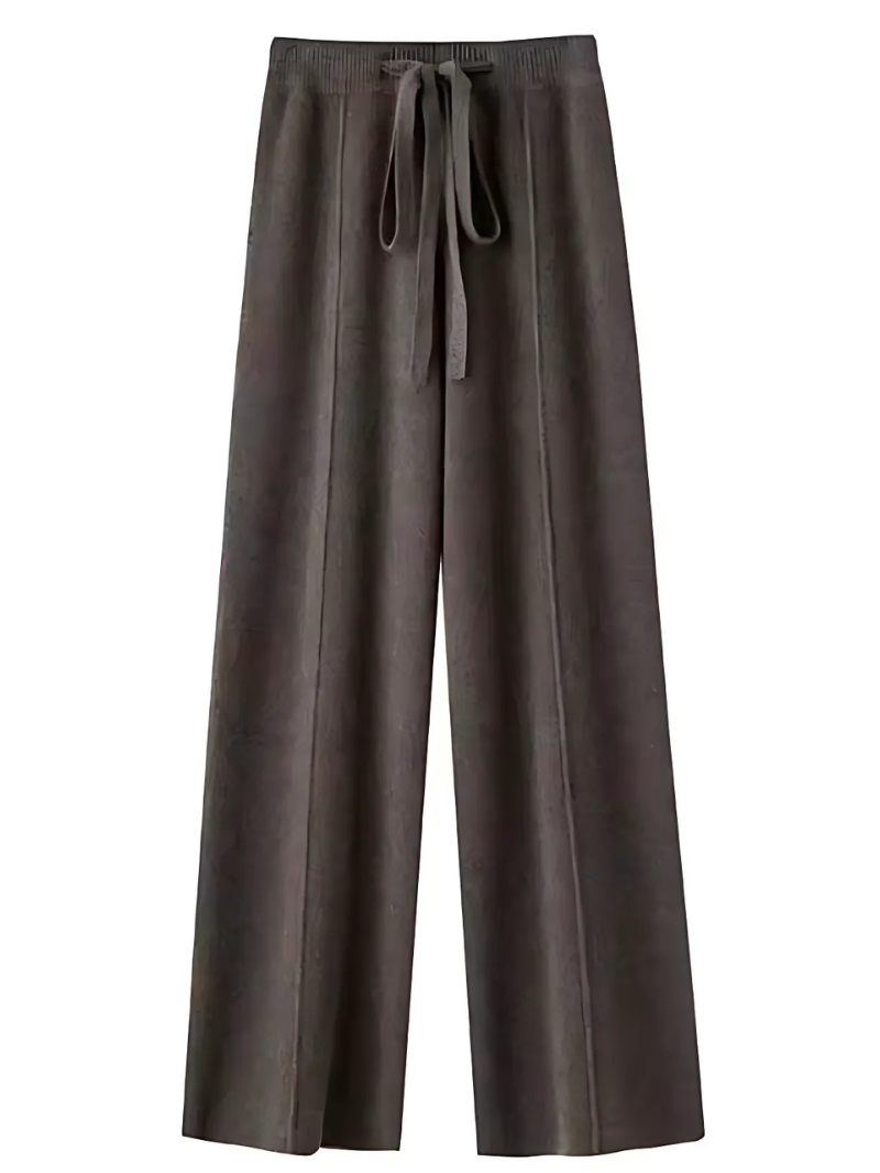 R&B | Die Strickhose mit Weitem Bein für Stilvolle Gemütlichkeit