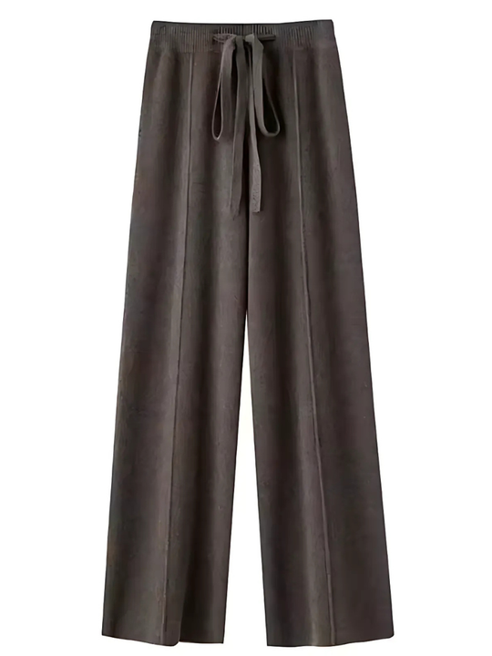 R&B | Die Strickhose mit Weitem Bein für Stilvolle Gemütlichkeit
