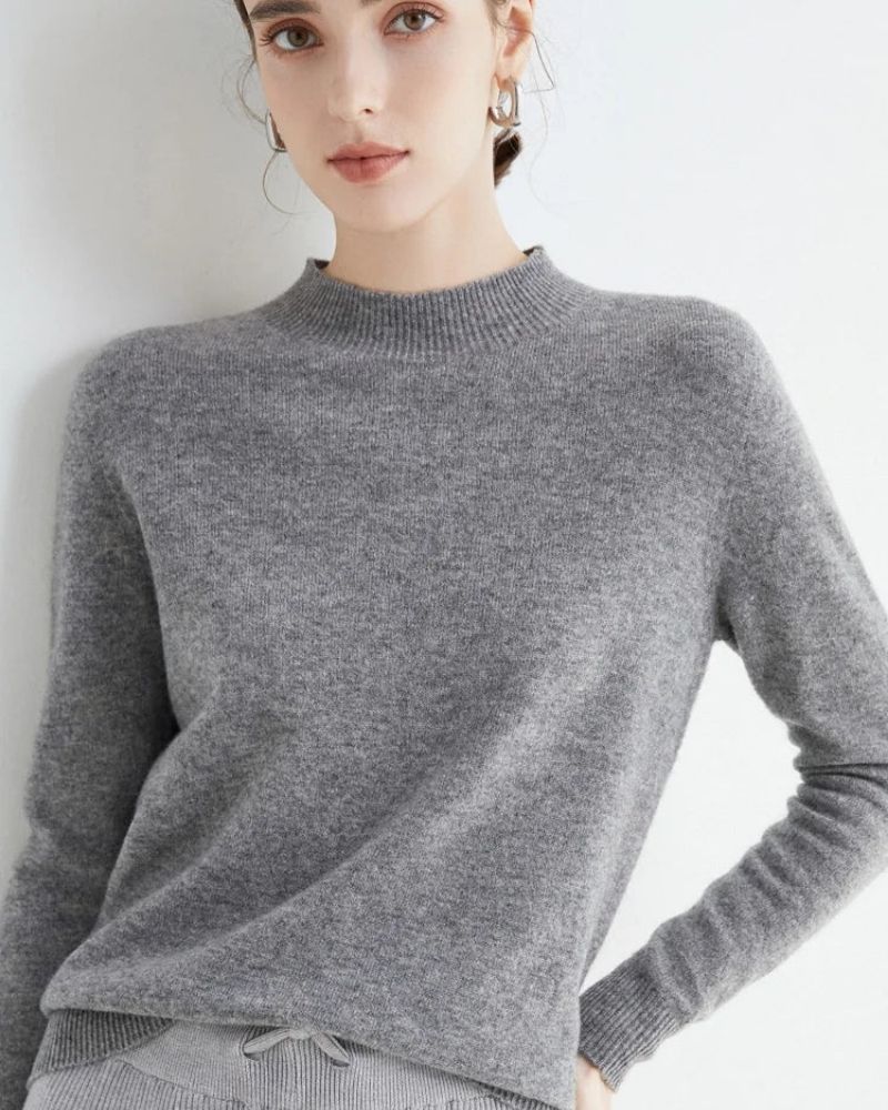 R&B | Mock-Neck-Pullover