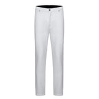 Herren elegante Chino-Hose mit schmalem Schnitt und atmungsaktivem Material R&B