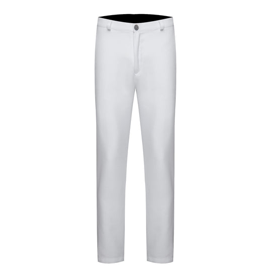 Herren elegante Chino-Hose mit schmalem Schnitt und atmungsaktivem Material R&B