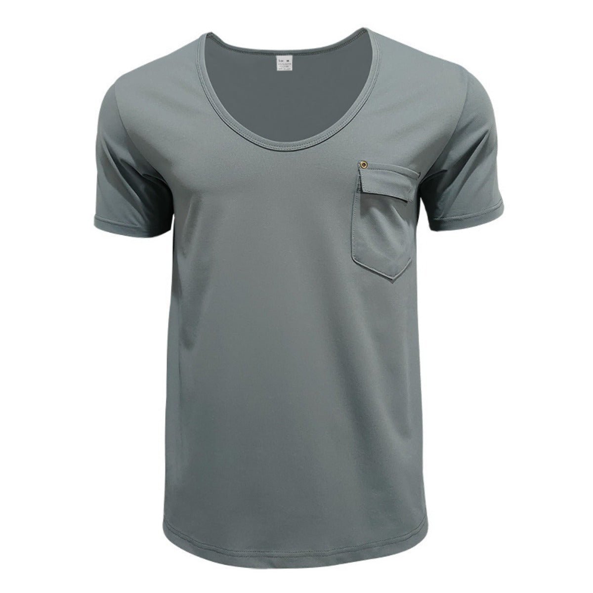 R&B | T-Shirt mit V-Ausschnitt in Übergröße