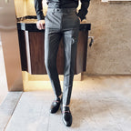 Herren Elegante Anzughose mit schmalem Schnitt und hochwertiger Verarbeitung R&B