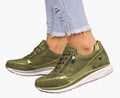 Damen Sportliche Sneakers mit modischem Reißverschluss und atmungsaktiver Oberfläche R&B