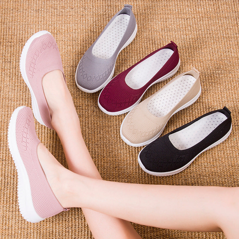 Damen Bequeme Ballerinaschuhe R&B