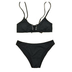 Damen Bikini mit raffiniertem Schnür-Design R&B