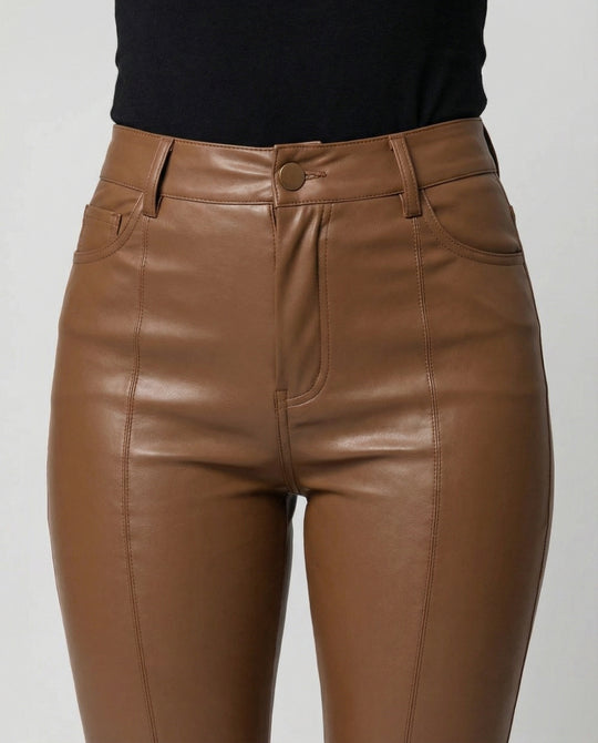 Damen Yogahose mit hohem Bund