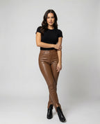 Damen Yogahose mit hohem Bund