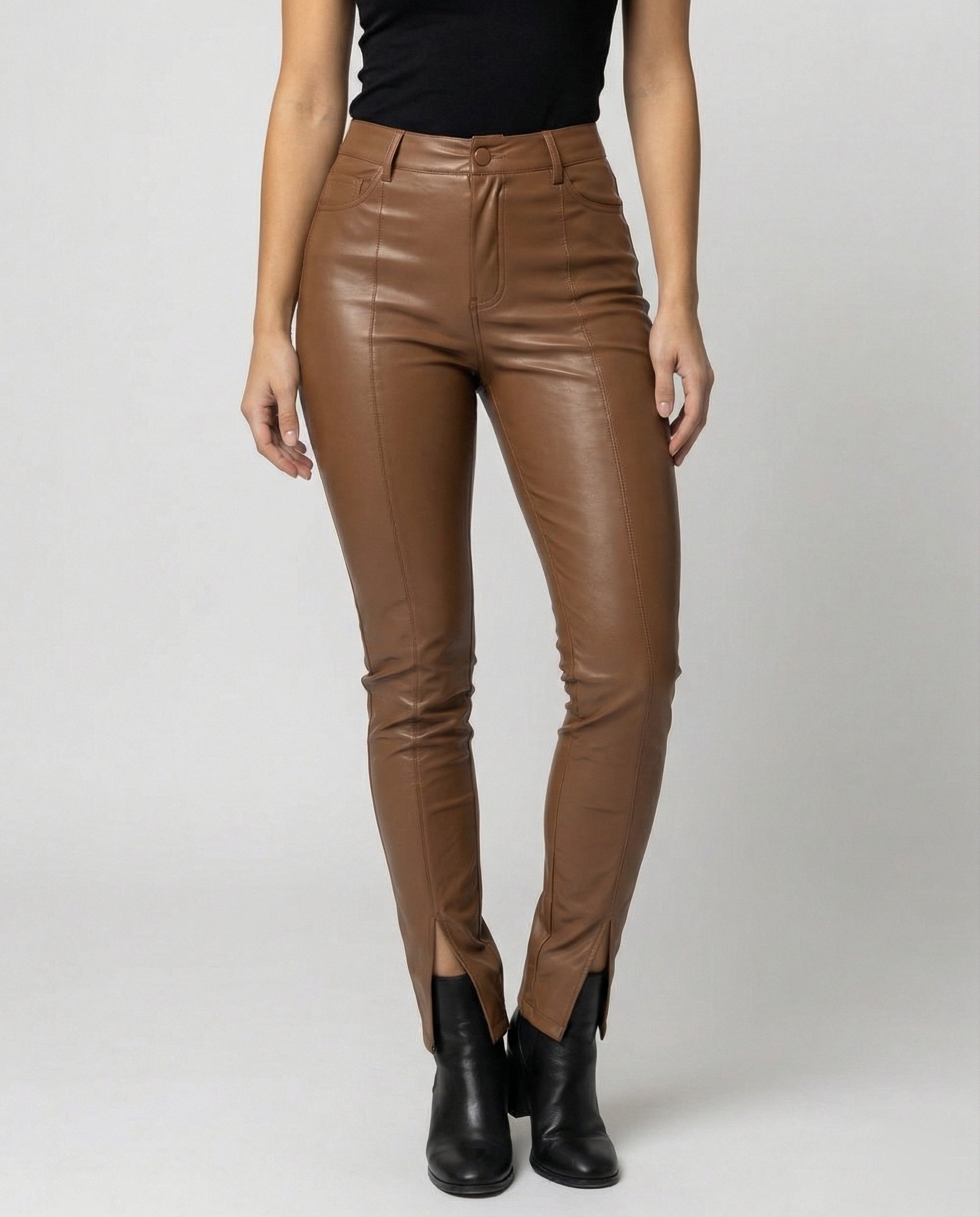 Damen Yogahose mit hohem Bund