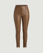 Damen Yogahose mit hohem Bund