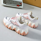 Damen Chunky Sneakers mit rutschfester Sohle und atmungsaktivem Obermaterial R&B