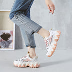 Damen Chunky Sneakers mit rutschfester Sohle und atmungsaktivem Obermaterial R&B