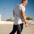 Herren Komfortables Fitness T-Shirt R&B