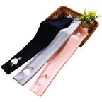 Mädchen Leggings mit buntem Applikationsdesign R&B