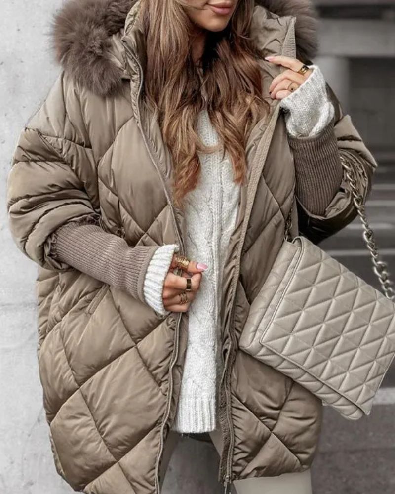 R&B | Winter Zip Kapuzenjacke