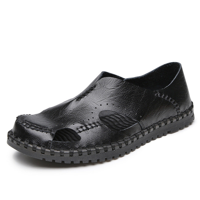 Damen Komfortable Slip-On Sandalen mit atmungsaktiver Oberseite R&B