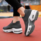 Damen Hochleistungs-Inlineskating Sneakers mit atmungsaktiver Stricktechnik
