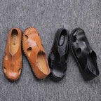 Damen Komfortable Slip-On Sandalen mit atmungsaktiver Oberseite R&B