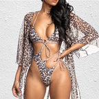 Damen Triangel-Bikini mit modischem Cut-Out und raffiniertem Bindesystem R&B