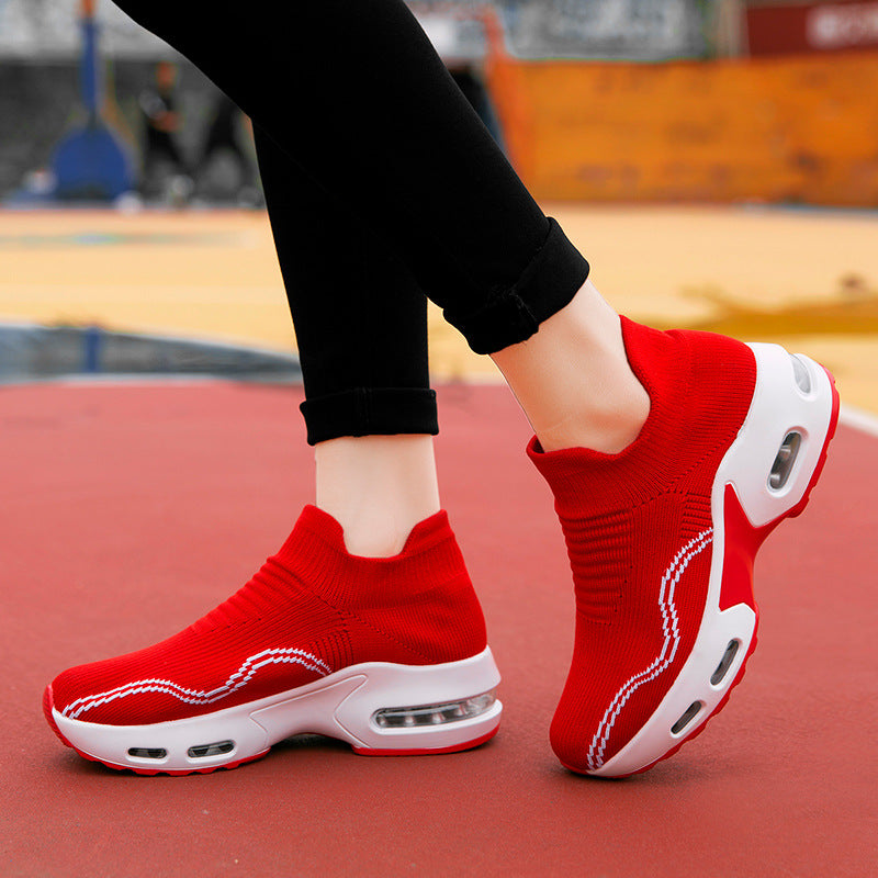 Damen Hochleistungs-Inlineskating Sneakers mit atmungsaktiver Stricktechnik