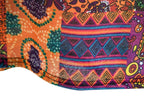 Herren Kurzarmhemd mit buntem Patchwork-Design und lässiger Passform