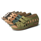 Damen Komfortsandalen mit atmungsaktivem Netzdesign und verstellbaren Riemen R&B