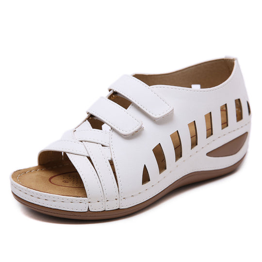 Damen Komfortsandalen mit atmungsaktivem Netzdesign und verstellbaren Riemen R&B