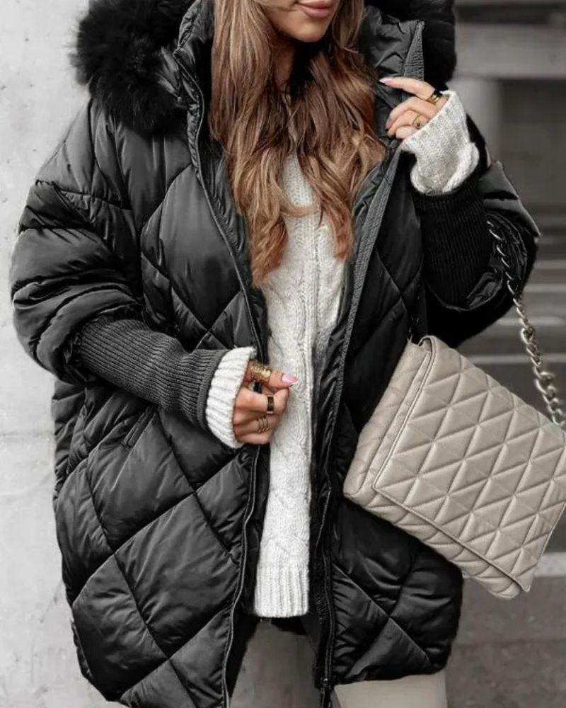 R&B | Winter Zip Kapuzenjacke