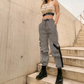 Damen moderne Cargo-Hosen R&B