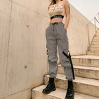 Damen moderne Cargo-Hosen R&B