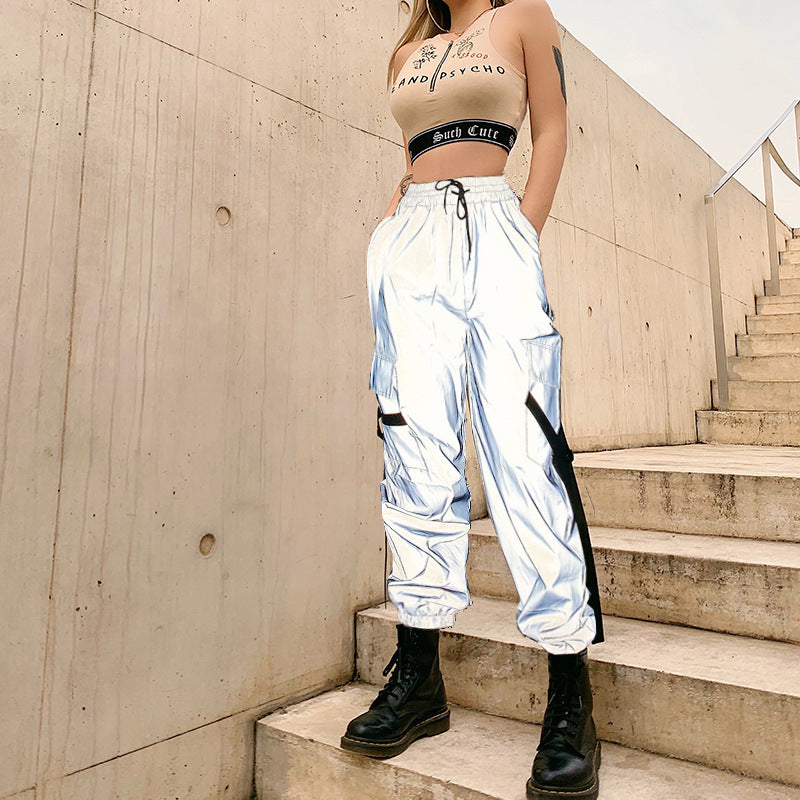 Damen moderne Cargo-Hosen R&B