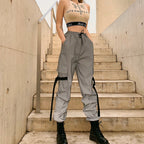 Damen moderne Cargo-Hosen R&B