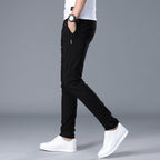 Herren modische Chino-Hose mit schmalem Schnitt und bequemer Passform R&B