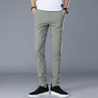 Herren modische Chino-Hose mit schmalem Schnitt und bequemer Passform R&B