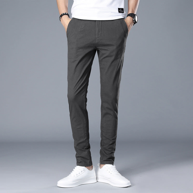Herren modische Chino-Hose mit schmalem Schnitt und bequemer Passform R&B